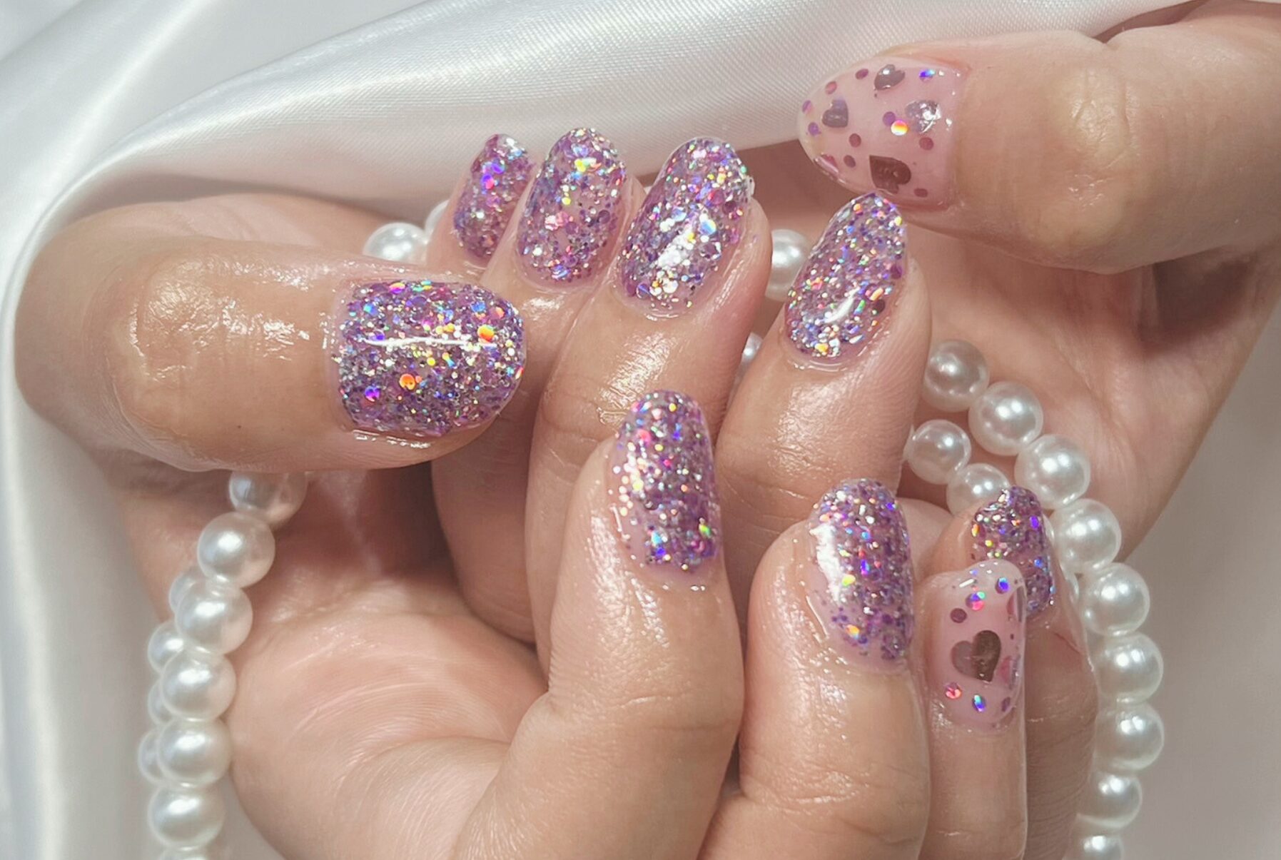 ハンド フラッシュ・ワンカラー - Nail Salon Linda